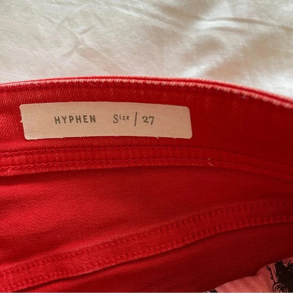 Anthropologie Pilcro and the letterpress boy fit high cuff shorts Earthy Orange - Picture 7 of 12